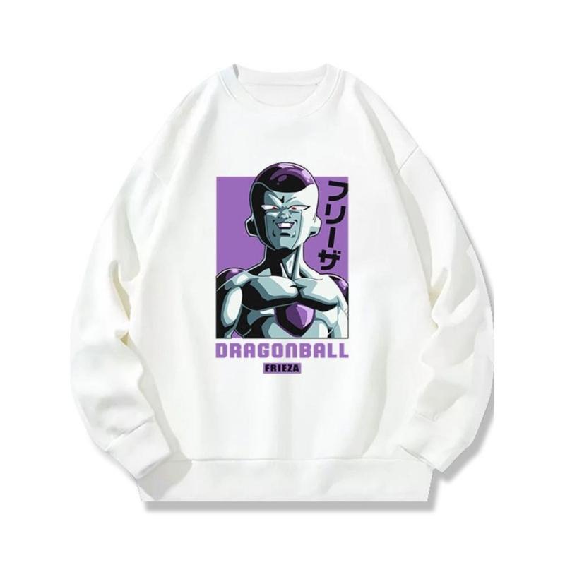 

Dragon Ball Crew Neck Sweatshirt, Cotton-Alpaca Wool Mix, Luxurious Cozy Work S