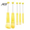 Eye Shadow Brushes 5Pcs Beadable Makeup Brush Set, DIY Cosmetic with Blank Bar, Women Tools Contouring Concealer Eyebrow Foundation for Girls