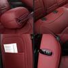 PU Leather Custom Fit Car Seat Covers For Ssangyong Rexton kyron Korando Actyon Sport Rodius Luxury Auto Interior Accessories