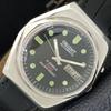 VINTAGE ORIENT AUTOMATIC 46943 JAPAN MENS BLACK COLOR DIAL WATCH A700645-5 R204-a700645