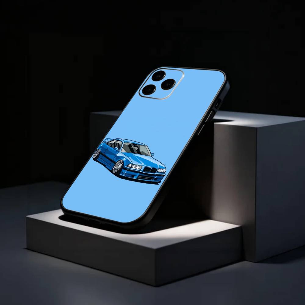 DTM-M-M3 E36 Oldtimer Auto Handyhülle Silikon Weich Für IPhone 17 16 15 14 13 12 11 X XR Plus Pro Max Plus
