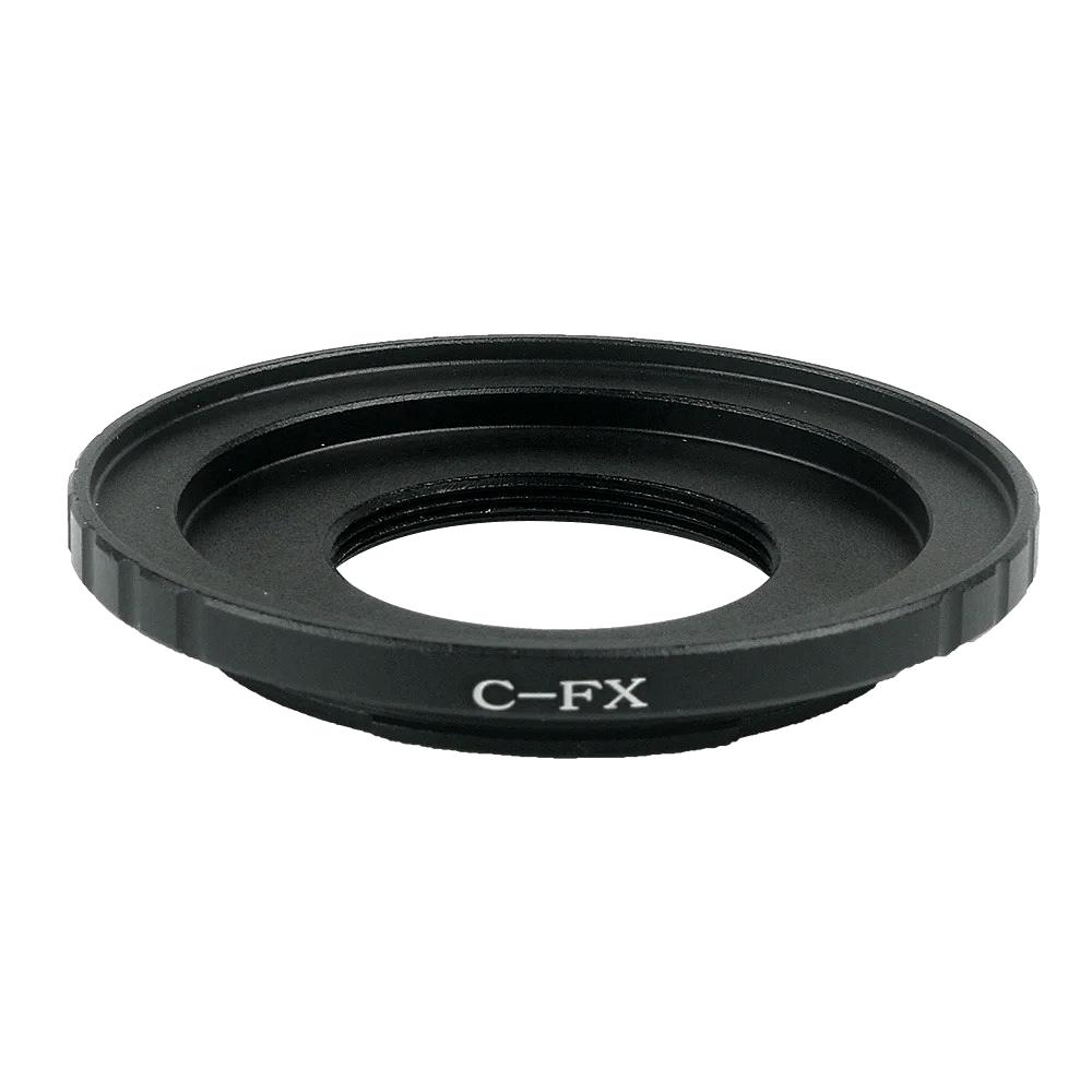 

Lens Mount Adapter C to FX Converter Compatible with C-Mount CCTV/Cine Lenses on Fuji FX Mount Cameras чёрный