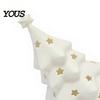 Hollow Star Ornament 3D Printed Christmas Tree Lampshade with Design, Figurine, Festive Desktop Accessory Creative for Home Holiday Decor