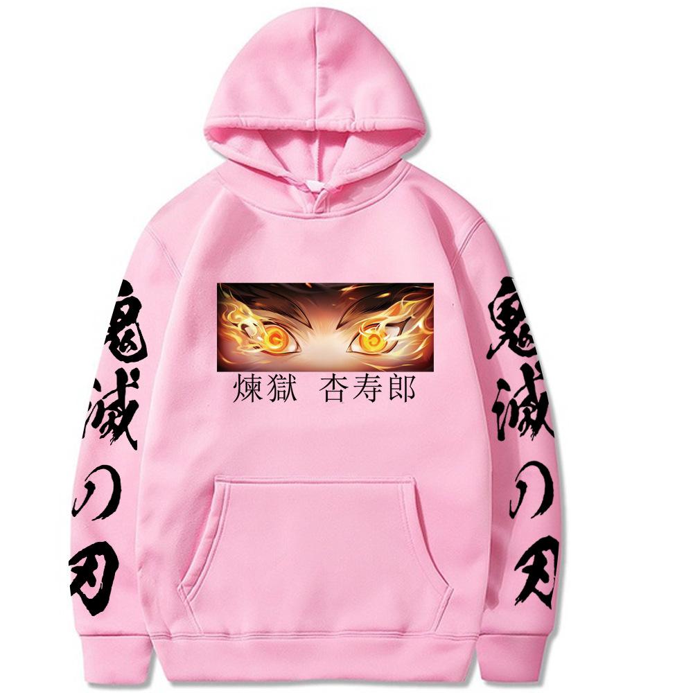 Rengoku Kyoujurou Hoodie  Women Sweatshirt Print Unisex Streetwear Hip Hop Style Autumn Winter Fashion Hip Hop Tops Clothes Male 3XL