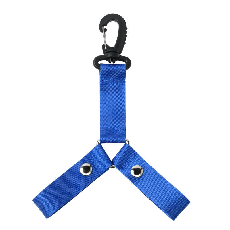 Nylon Buckle Straps Backpack Accessories Cheerleading Straps Double Pompoms Triangle Buckle Decorative Straps For Decoration Cheerleading Activities