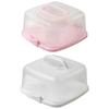 Portable Cake Box 10 Inch Packaging Box Refrigerator Storage Container for Fruits Vegetables Home Outdoor Camping Tool