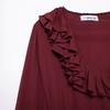 Spring 2025 European & American Women's Layered Midi Dress