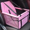 Borsa Portacani da Auto Impermeabile Cesta Amaca Pieghevole Borsa Trasportino per Animali Domestici Gatti Cani Piccoli Sicurezza Viaggio Borsa a Rete