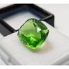 Natural Green Peridot Cushion Cut 10-11 Ct Beautiful Certified Loose Gemstone