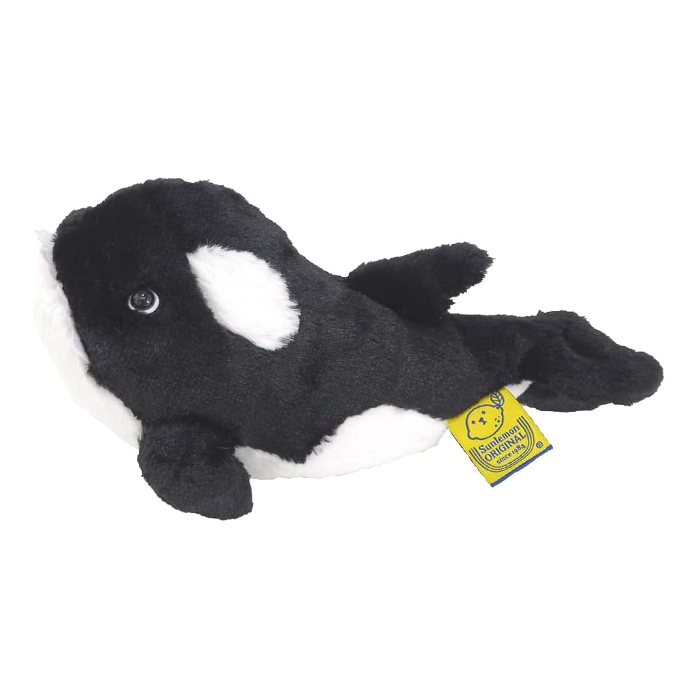 Sun Lemon Fluffies Whale Plush Toy 10x10x10cm Animal Stuffed Toy