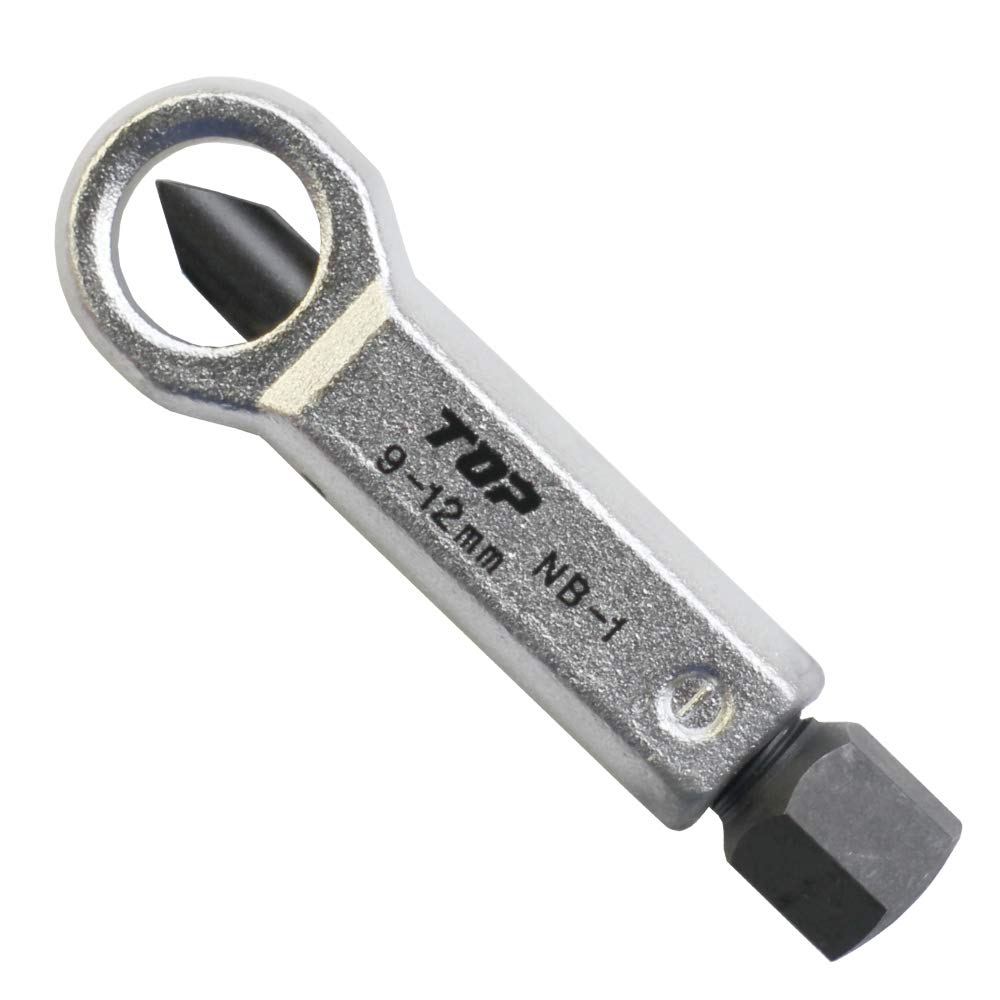

TOP Kogyo (TOP) Nut Breaker Nut Splitter, NB-1, for nuts 9-12mm in size, for removing rusted, corroded, or seized nuts.