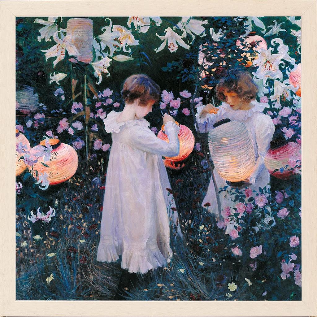 Daigaku Shikishi Frame 8 X 9 Inches White with Stand Acrylic BC-300 UV-Cut