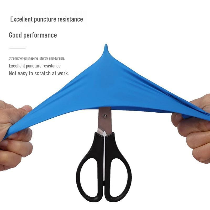 Inco Durable Food-Grade Nitrile Gloves for Kitchen and Cleaning