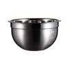 ZISIZ Stainless Steel Salad & Mixing Bowl with Scale