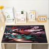 Demon Slayer Theme Mouse Pad, Non Slip Rubber Base, Multifunctional Office & Home Decor, Perfect for Workspace Personalization.