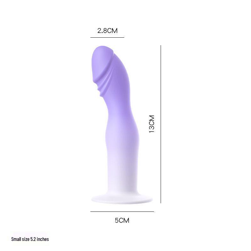 Gradient Silicone Female Masturbator Toy
