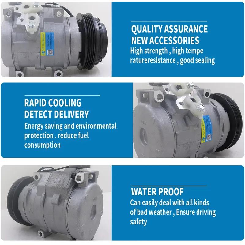 10S17C AC Compressor for Toyota Land Cruiser Prado TRJ120 88320-6A170 883206A160 88320-35710 447220-5190 883206A500 88410 2F010
