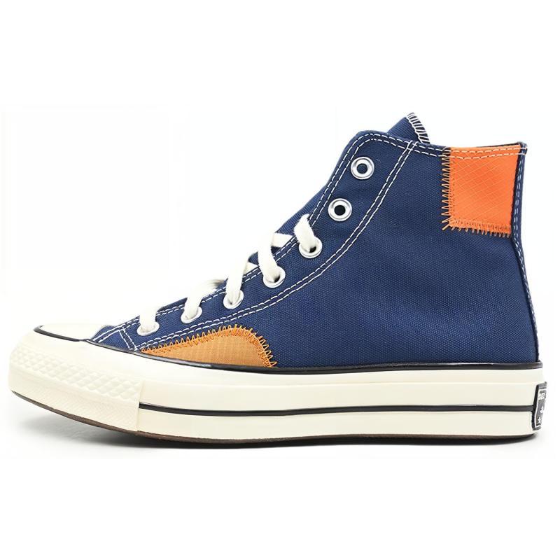 

Converse 1970-е Chuck Taylor All Star Athleisure Высокие парусиновые унисекс Синяя строчка 35