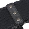 Fashion Gothic Elastic Belts for Woman Sexy Black Pu Leather Wide Corset Belt Female Cinturones Para Mujer Heart Cummerbunds
