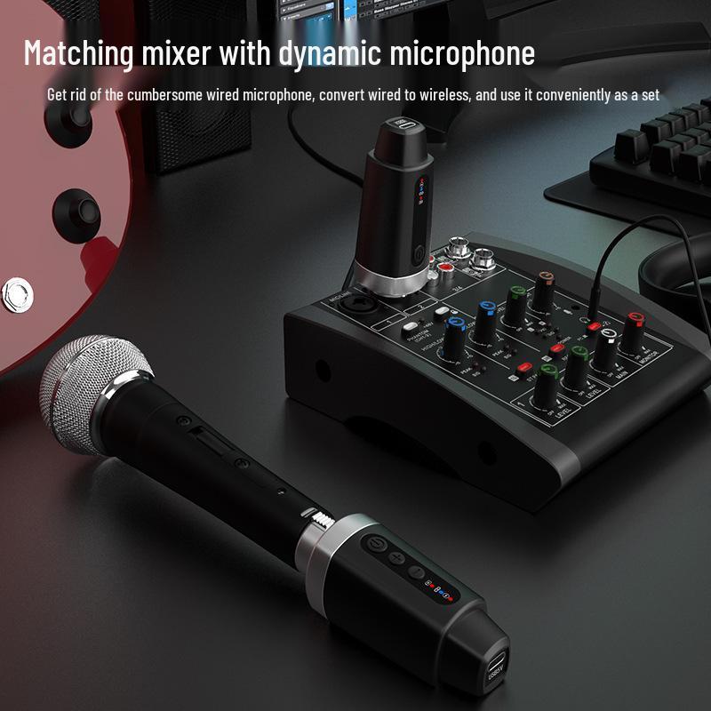 Wireless XLR Transceiver for Stage Performance & KTV Audio