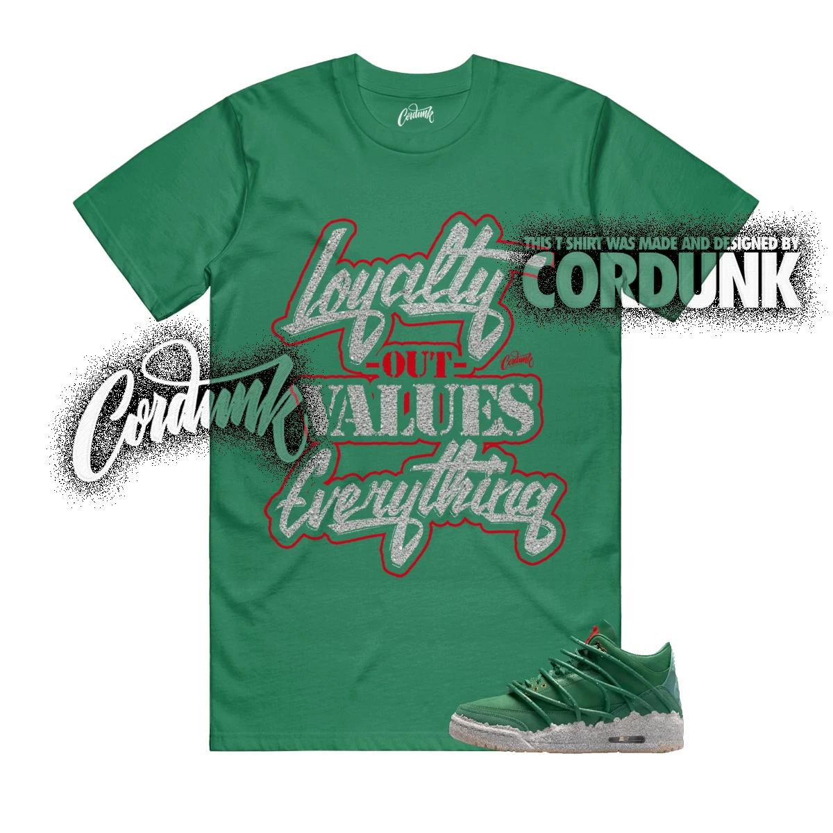 3 Concrete Rose Fir Green Red Cet Grey Teyana T Shirt Match LYLTY 120