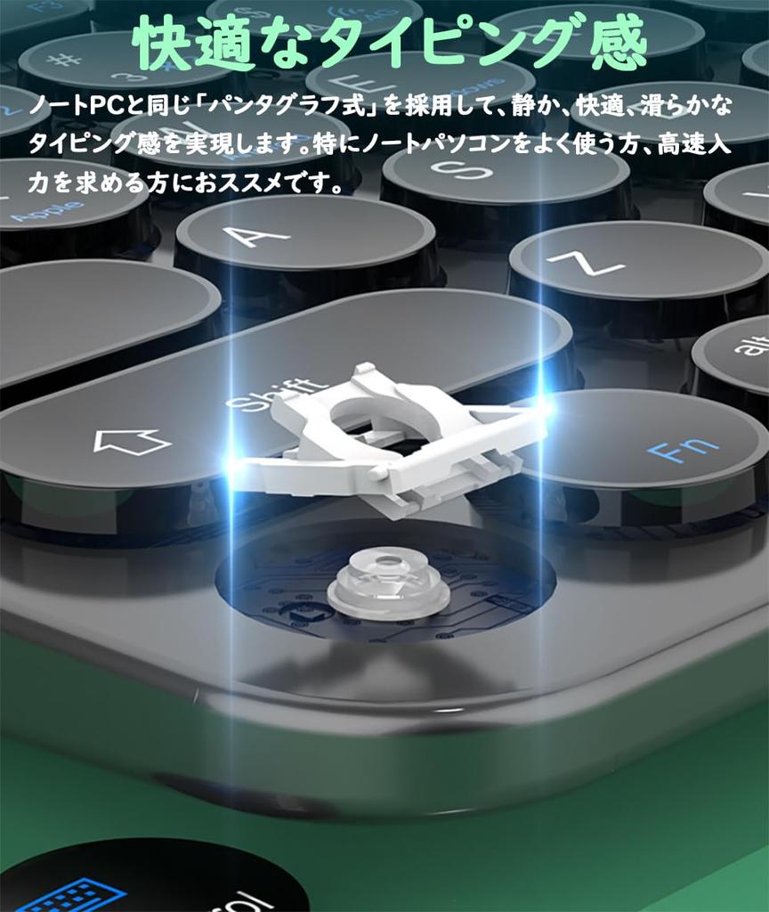 Keyboard and Mouse Set with Bluetooth and USB Rechargeable Keyboard with US for and Android Multi-Pairing, 4-Device Connections, Wireless, Tenkeyless,