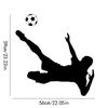 56 * 59CM Creative New Football Sports Wall Sticker Decoration For Boys' Bedroom Living Room Wall Sticker Decoration