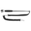 Retractable Bicycle Dog Leash High Strength Stainless Steel Safety Dog Bike Exerciser Leash for Exercising Training