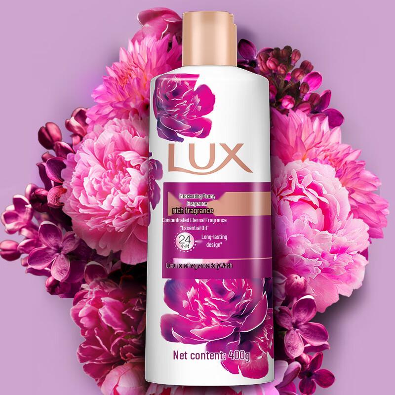 Lux Peony Fragrance Shower Gel 400g