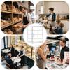 New Bread Box Clear Display Case Bread Storage Box 4 Layers Acrylic Storage Organizer Holder For Homemade Bread Tall Bread Saver