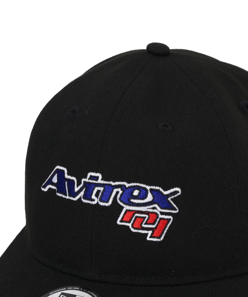 AVIREX x NEWERA 50th Anniversary GOALERS LOGO CAP F 010 9THIRTY, Men's Black, 783-5974003