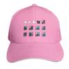 King Rolling Death Cradle Command Baseball Cap Contrast Two Tone Brim Snapback Flat Bill Strapback Dad Hat