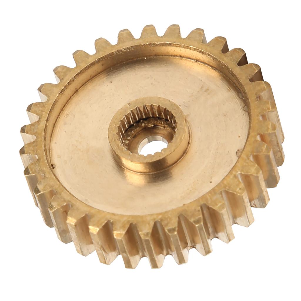 Spur Gear Brass 30 Tooth for Servo 25 Tooth Spline 0.8 Mod Industrial Robot Part 4305?0025?0030