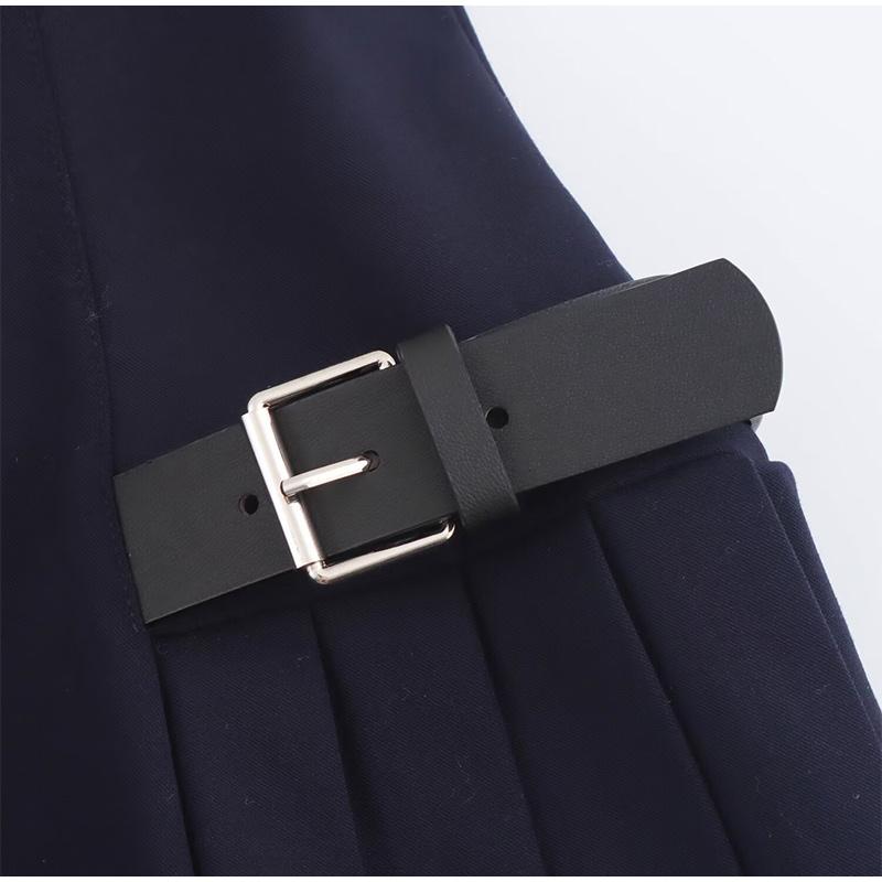 Fashion Y2K Pleated Mini Dress For Women 2025 New Elegant Sleeveless O-neck Chic Evening Short Dress Female Club Party Vestidos