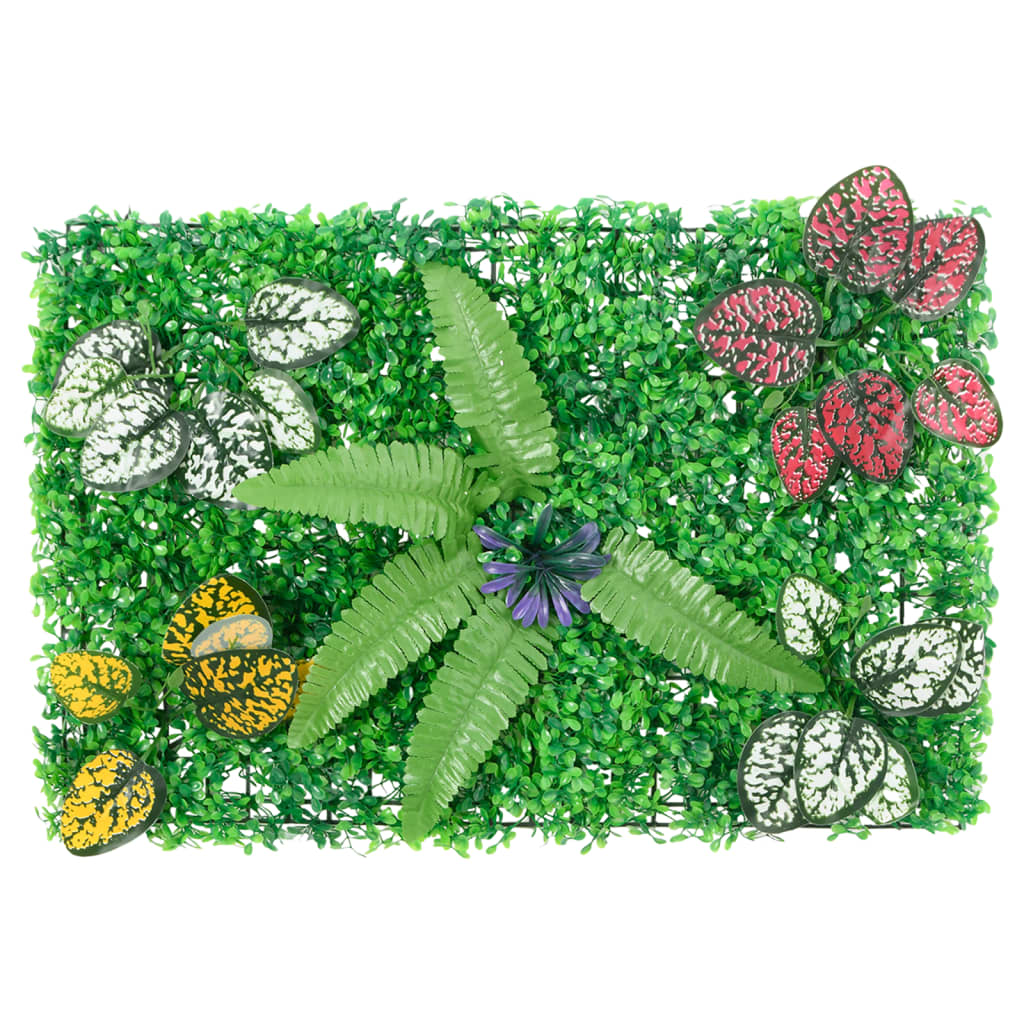 Artificial Plant Privacy Screen 6 Pcs Green 40 X 60 Cm