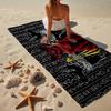 Serviette de plage Art Anubis Égyptien, Microfibre Super Douce, Cadeau pour Elle/Lui, Anniversaire, pour Piscine, Plage, Voyage, Décoration Intérieure Cadeaux pour Fans