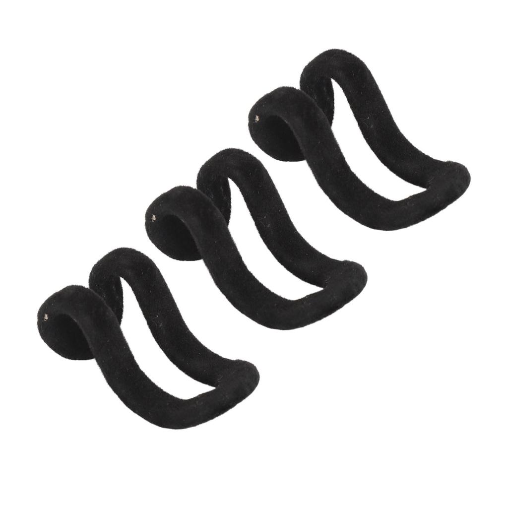 40pcs Clothes Hanger Connector Hook Slip Proof Mini Velvet Flocking Clothes Hanger Connector for