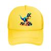 Colorful Dinosaur Monster S  Mesh Baseball Cap Dad Hat Hip Hop Snapback Cap