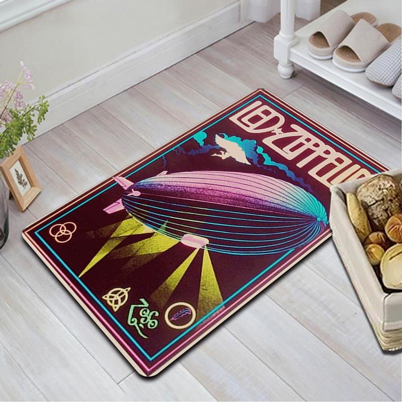 Vintage Zeppelin Rug Floor Mat for Living Room or Bedroom Soft and Comfortable Carpet a Gift for Birthday and Holiday.MFF0918219