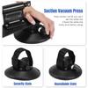 Bike Rack Vacuum Suction Roof-Top Bike Car Racks Quick Install Bicycle Roof Sucker For Car MTB Road Bike Accessories