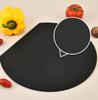 Tagliere Rotondo Doppio Lato Antiscivolo Robusto Lavabile in Lavastoviglie Per Utensili da Cucina Accessorio Disponibile all'Ingrosso