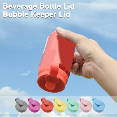 Couvercle de canette en Silicone réutilisable, anti-fuite, de qualité alimentaire, Solution permettant d'économiser de l'argent, large Application, couvercle de canette pour boissons