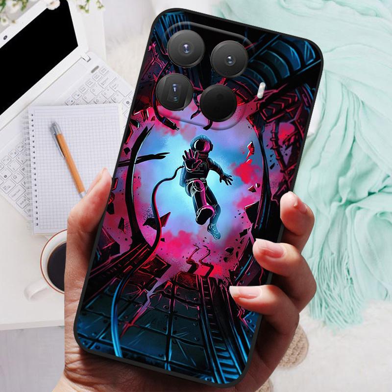 For Xiaomi 15T Pro Case Lion Wolf Silicone Soft Back Cover For Xiaomi Mi 15T Pro Phone Case 15TPro Protective Shell Fundas Coque