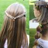 50/100Pcs Colorful Basic Nylon Ealstic Hair Ties for Girls Ponytail Hold Scrunchie Rubber Band Kid Fashion Hair Accessories