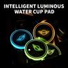 1/2Pcs Luminous Car Coaster Water Cup Holder Pad Anti-slip Mat For BMW MINI WORKS One Cooper JCW R60 R59 R58 R57 R56 R55 F55