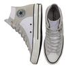 Converse 1970s Comfortable and Versatile High Top Espadrilles Unisex White Grey