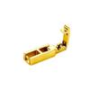 18K Gold-Plated Stainless Steel Tennis Chain Extension Clasp for Jewelry