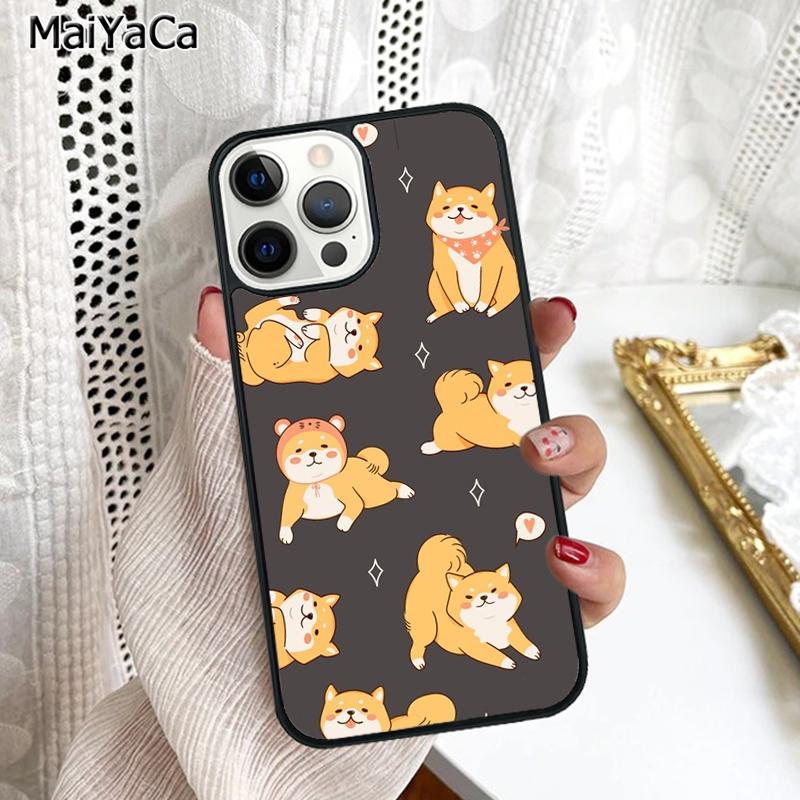 Shiba Inu Cute Cartoon Art Phone Case Cover For iPhone 17 Air 16 15 plus 11 12 13 14 pro max shell coque