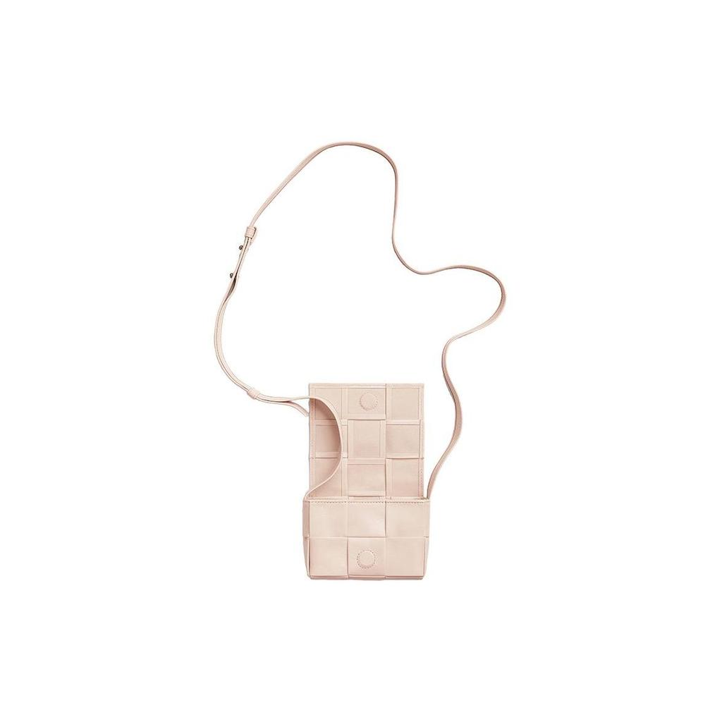 Bottega Veneta Mini Cassette Bag Melon/Washed Silver Women Shoulder_bags Green 667048-VCQ72-6706