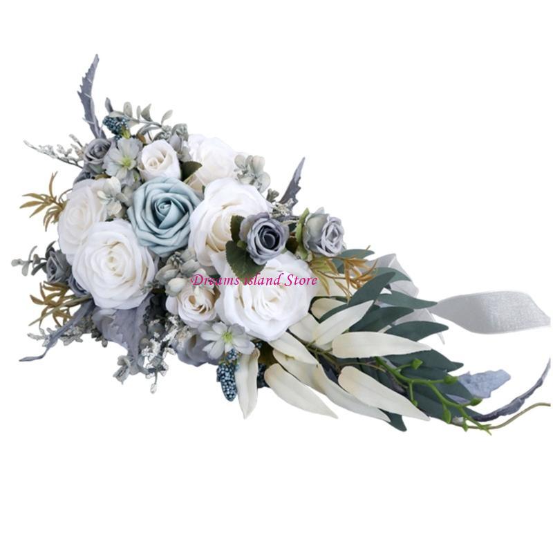 Wedding Bouquets Bridal Bouquets for Wedding Decorations, Ceremony, Anniversary HX6C
